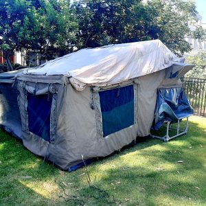 Used Family camping tent - Bushwakka Family Trailer Tent for Sale