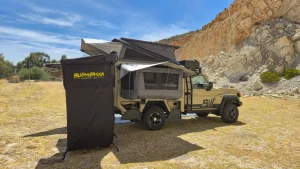 Bushwakka Africa kamelback camper conversion | single cab landcruiser