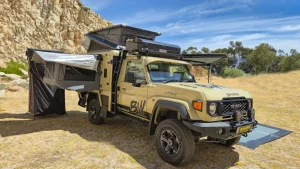 Bushwakka Africa kamelback camper conversion | single cab landcruiser