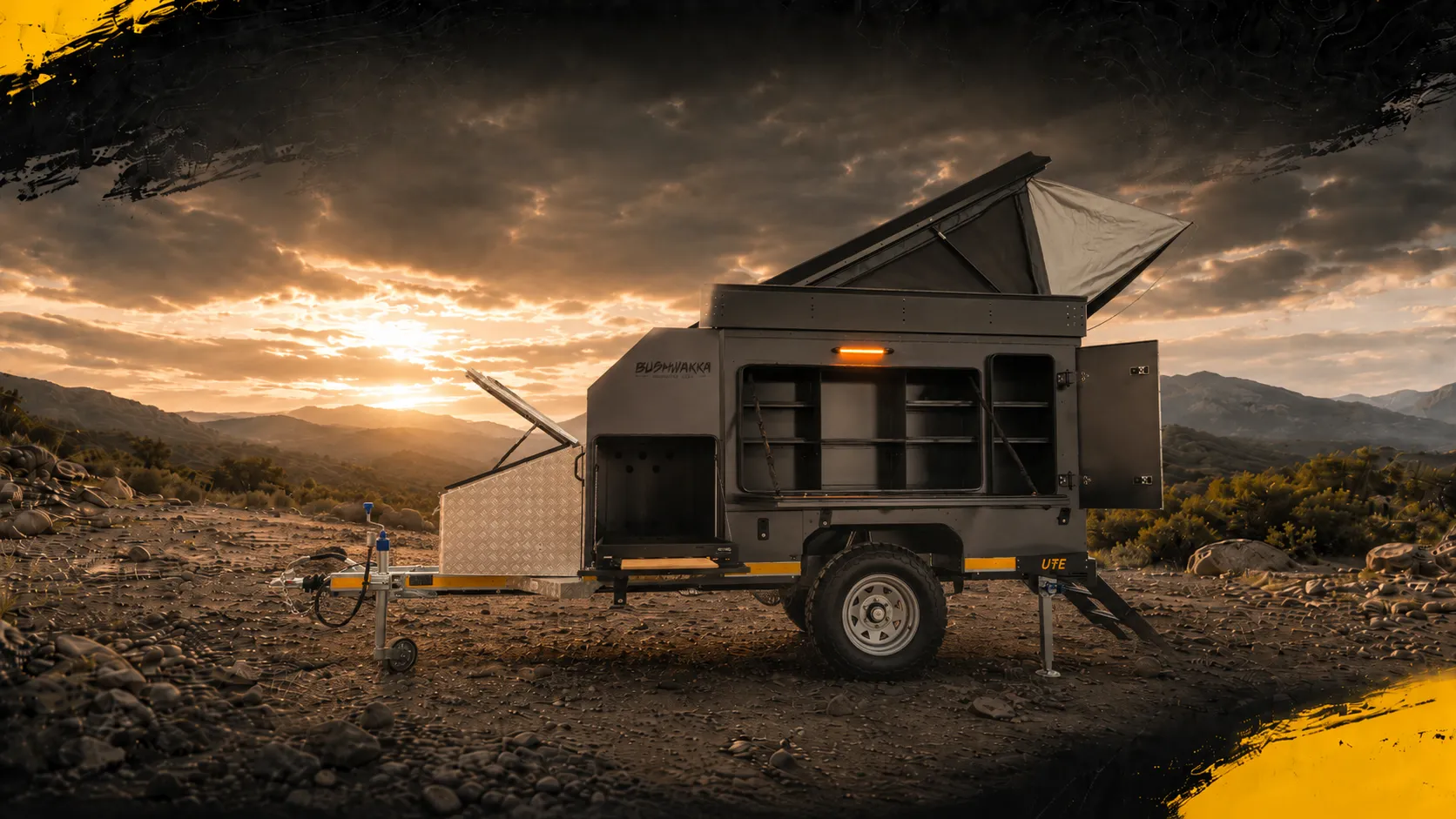 Sundowner-UTE-r-Off-road cravan-2-Sleeper