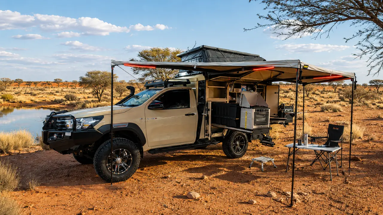 Toyota Hilux 2 Sleeper Camper Conversion | Kamelback Camper
